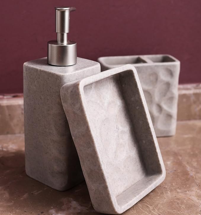 Hymmah Bathroom Accessories Set, Toothbrush Holder, Farmhouse Bathroom Decor - Image 5