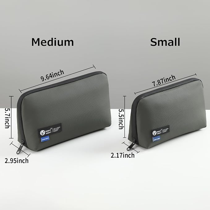RIGHT AWAY Travel Tech Pouch，Waterproof Cord Case，Electronics Organizer Travel - Image 5