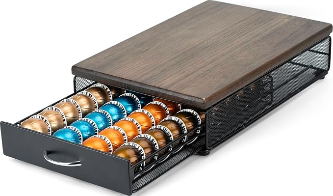 for Vertuo Coffee Capsule Storage Drawer Compatible by HiveNets