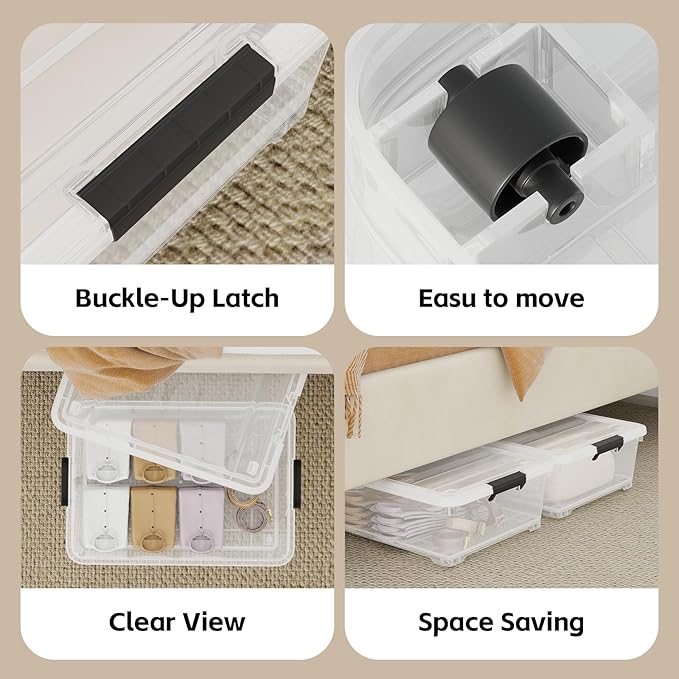 30 L Wheeled Latch Box - Image 3