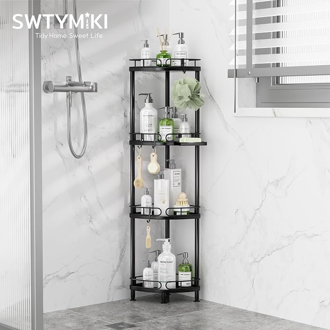 SWTYMIKI Corner Shower Caddy Standing - Image 2