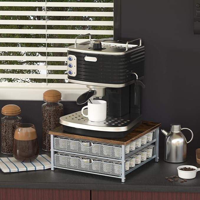 Coffee Pod Holder For Counter, Coffee Pod Drawer for Keurig Pod Storage Drawer - Image 2