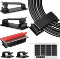 50 PCS Black Cable Clips by TidyHelper