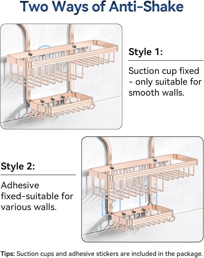 YASONIC Shower Caddy Hanging - Image 6