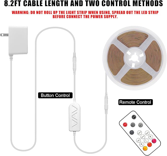 White COB Led Strip Lights Max - Image 6