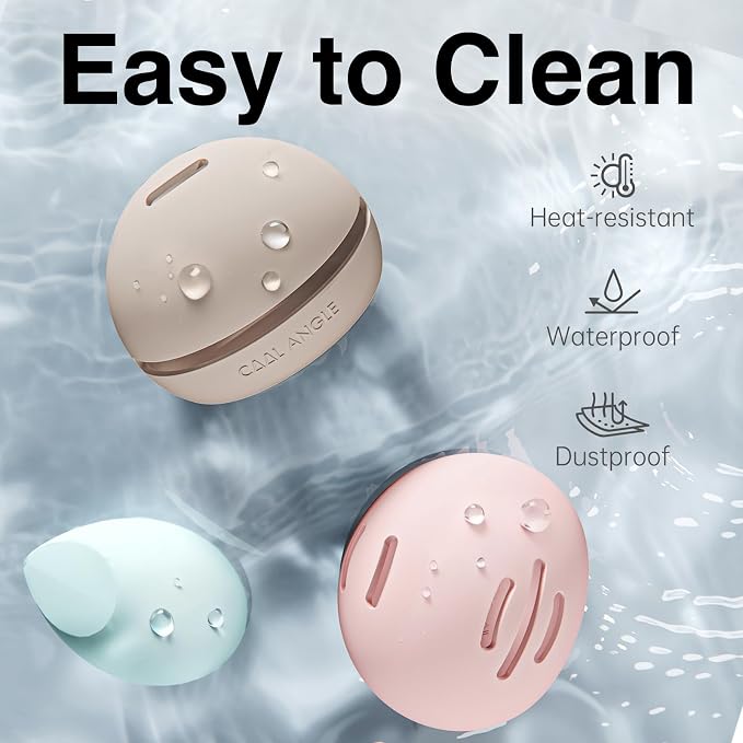 Silicone Makeup Brush Holder And Beauty Sponge Case, Travel Makeup Brush Case - Image 7