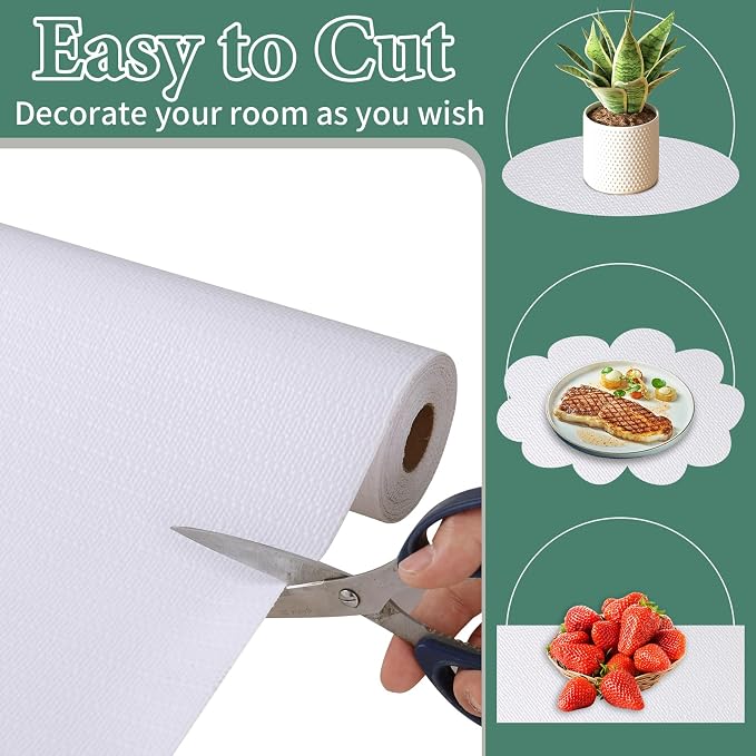Drawer and Shelf Liner for Kitchen Cabinet: 17 in X 30 Ft Non Slip Waterproof - Image 4
