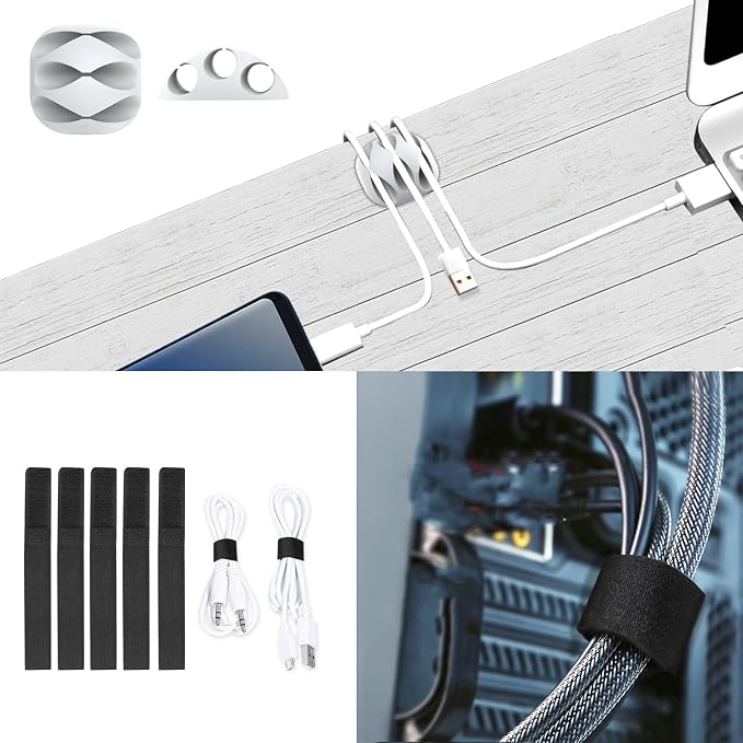 Updated White Cable Raceway Kit, 77 inch Open Slot Wire Covers - Image 5