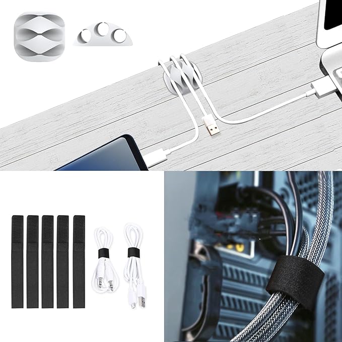 Updated White Cable Raceway Kit, 155（10x15.5） inch Open Slot Wire Covers - Image 4