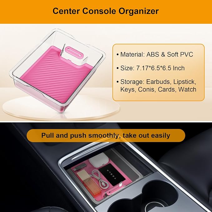 Center Console Organizer Tray 5PCS - Image 3