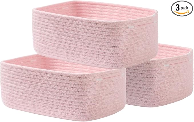 Small Woven Basket, 13.5 x 9.5 x 5 Inches, Storage Basket by KALLAX