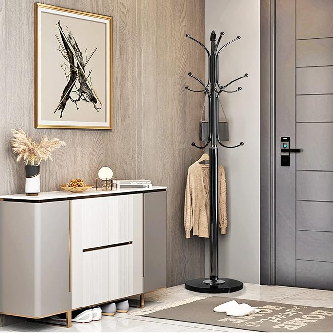 Kertnic Metal Coat Rack Stand - Image 8