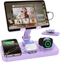 30W Charging Station for Apple Products, Foldable Wireless Charger by Hostena