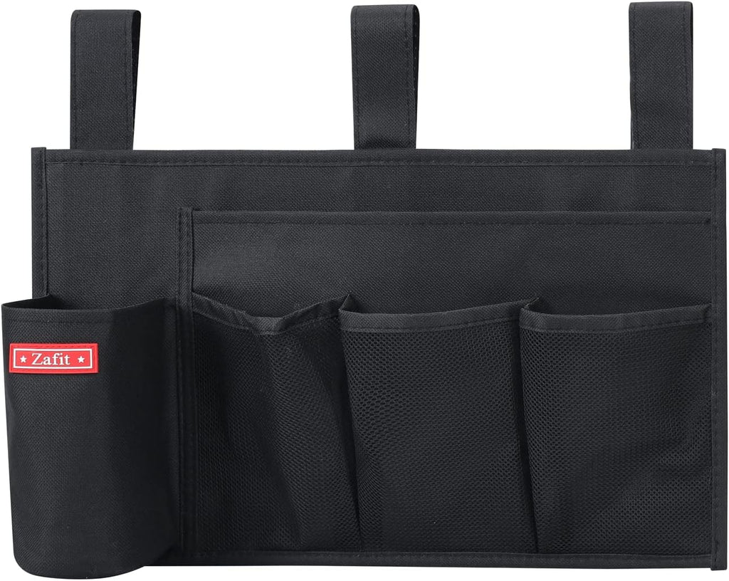 Zafit Hanging Bedside Caddy, Bedside Storage Organizer for Magazine