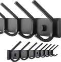 WEBI Coat Rack Wall Mounted, 8 Coat Hooks by WEBI
