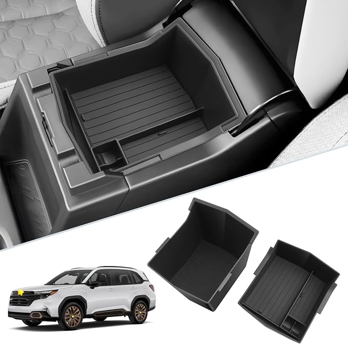SKTU 2-Pack for 2025 2026 Subaru Forester Center Console Organizer for 2025 by SKTU+BST+Car+Accessory