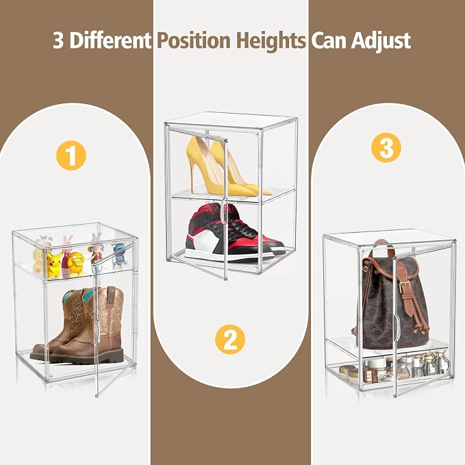 Tall Boot Storage Box Super Large Boot Storage Organizer - Image 2