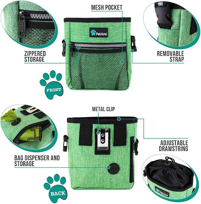 PetAmi Dog Treat Pouch, Pet Treat Pouch - Image 3