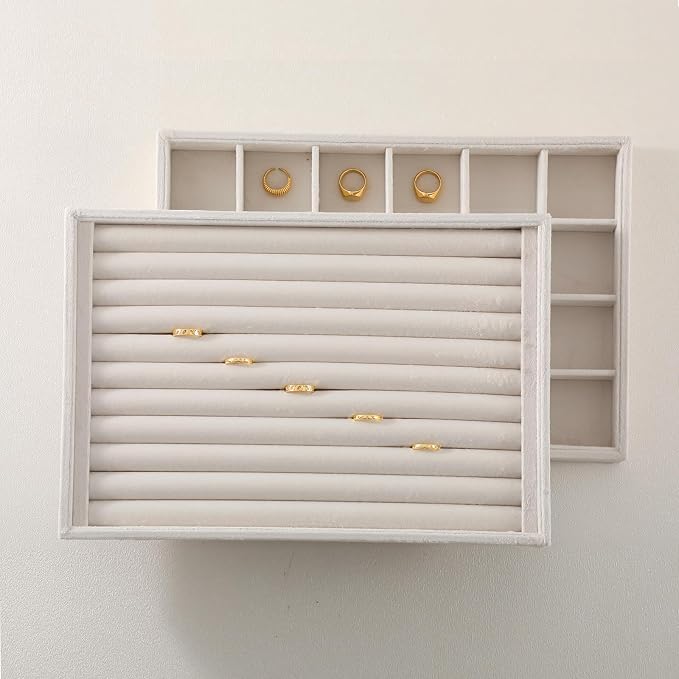 Jewelry Organizer Tray, Velvet Bracelet Display, Premium Jewelry Tray, Luxury - Image 4