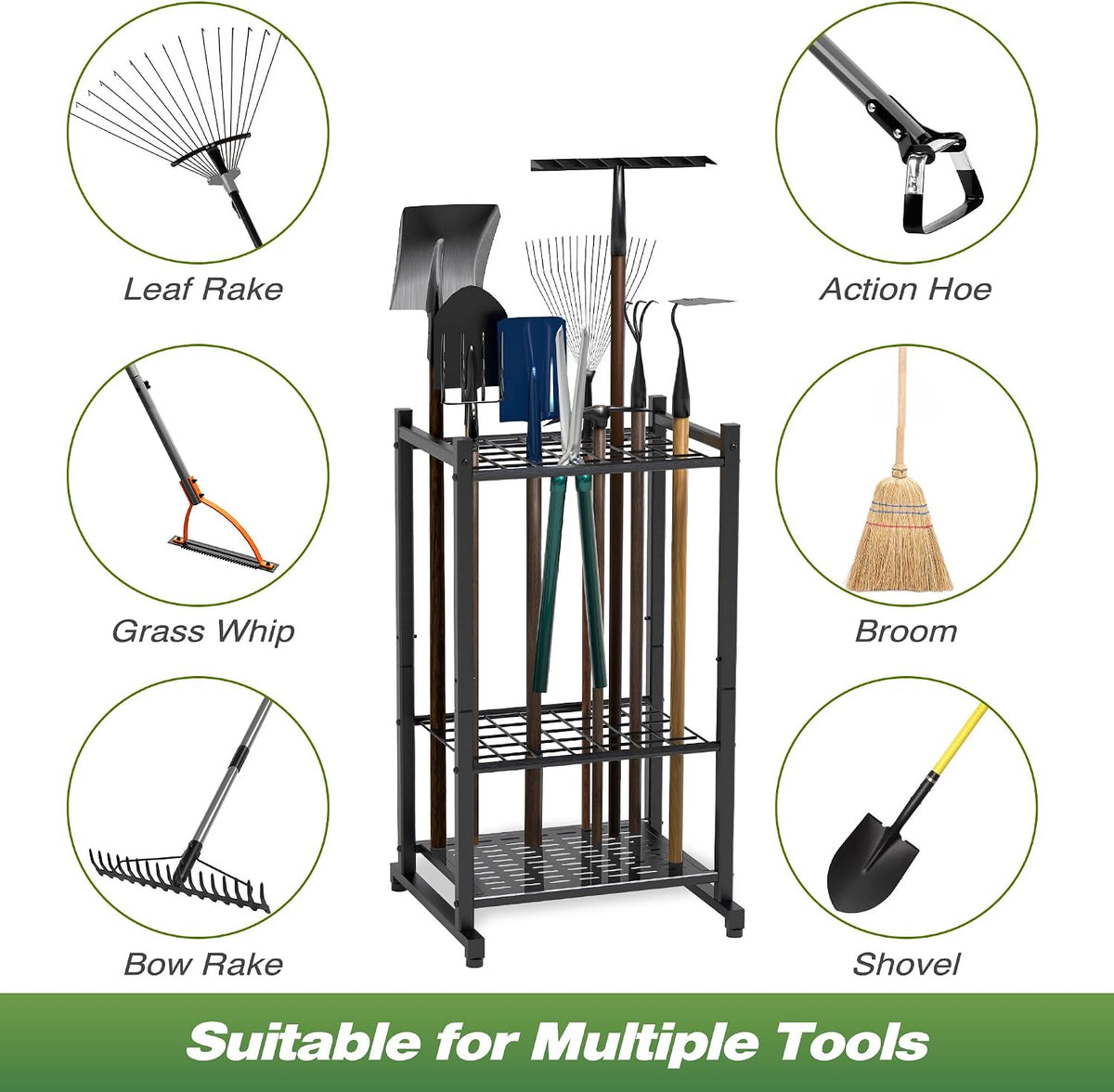 Garden Tool Organizer, Garage Tool Organizer & Garage Organization