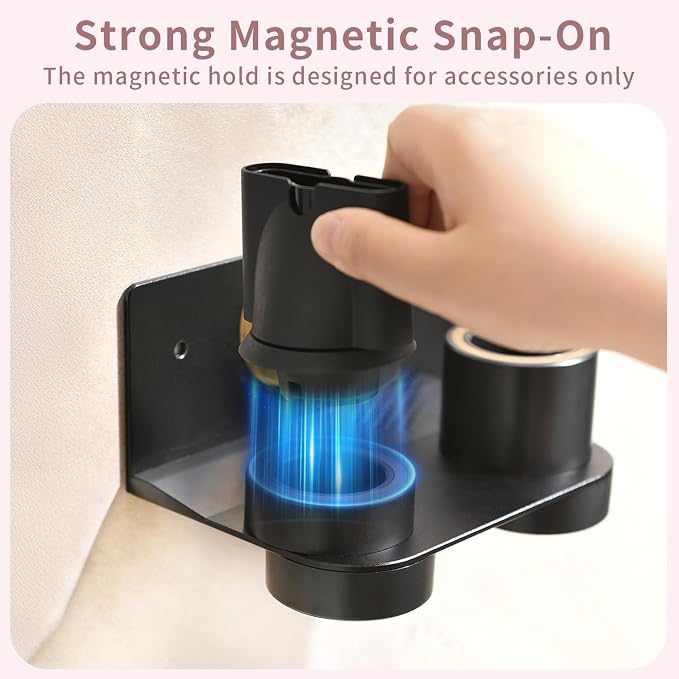 Dyson Hair Dryer Holder, Hair Dryer Wall Mount Hanger - Image 3