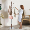 Solid Wooden Coat Rack Stand, Coat Racks Freestanding by Haicang