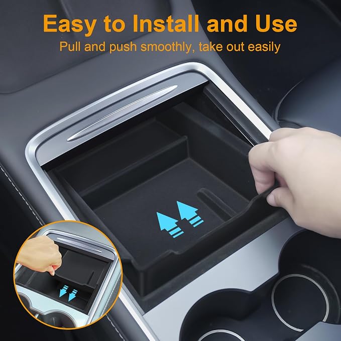 Console Organizer Accessories for Tesla: Model Y/3 2021 2022 2023 2024 Highland - Image 7