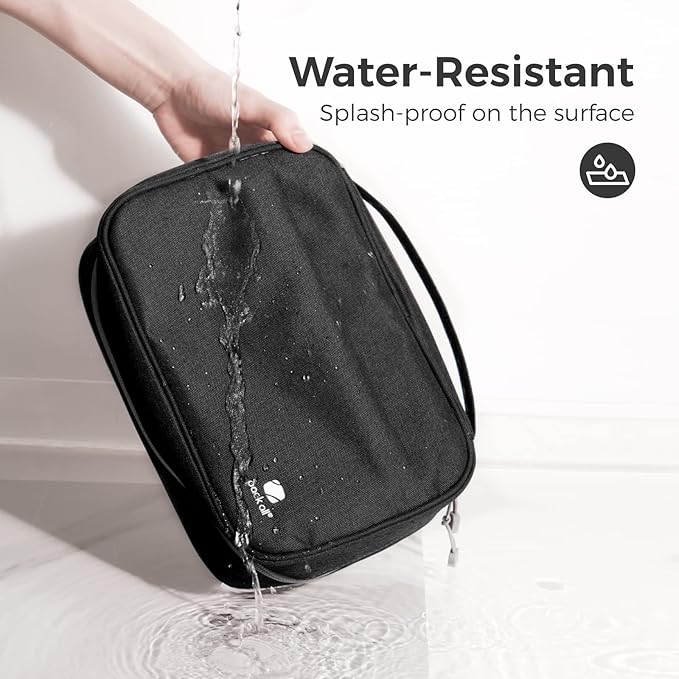 pack all Electronic Organizer Plus, Larger Capcity Cable Organizer Bag - Image 3