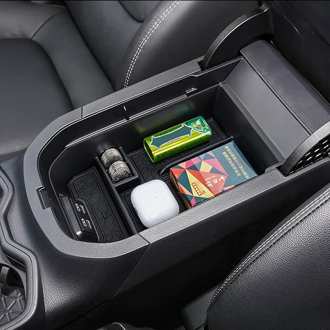Center Console Organizer Tray Compatible by Neepiar