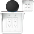 Power Perch Double Wall Outlet Shelf by StorageTheory