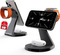 3 in 1 Charging Station for Apple Devices, Mag-Safe Charger Stand Fast Charging by LONGCONN