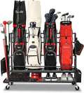 Golf Bag Storage Garage Organizer- Golf Bag Stand Fit by FHXZH