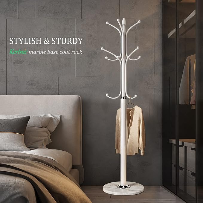 Kertnic Metal Coat Rack Stand - Image 3
