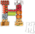 11" Acrylic Letter Charcuterie Tray,Fillable Alphabet & Number