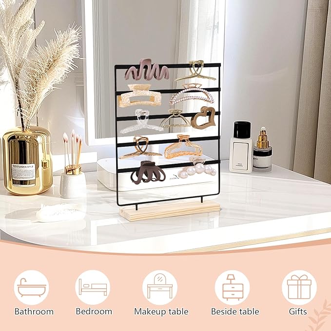 SNOWSTAR Hair Claw Clip Holder Organizer - Image 3