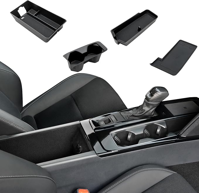 ELECFRESH 4PCS Center Console Organizer Tray by Chargingfuturewithfreshness