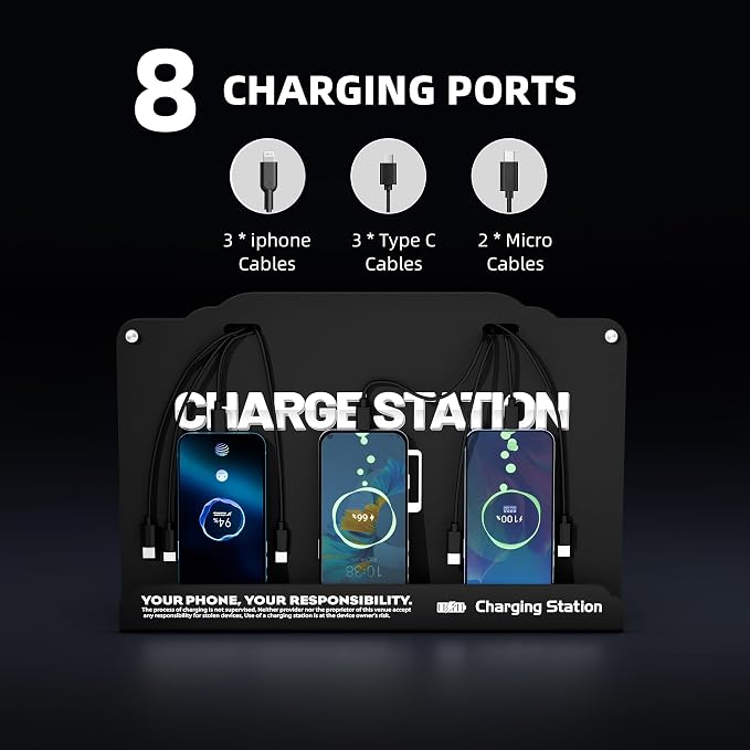 Floor Standing Cell Phone Charging Station - Image 2