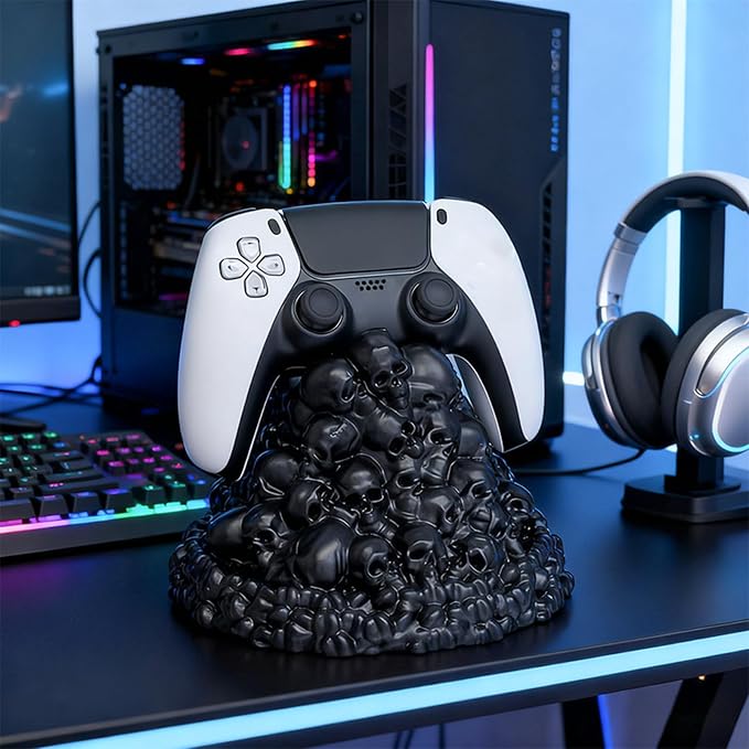 Unique Skeleton Shaped Controller Organizers Stable Structure Soft Rubber - Image 5