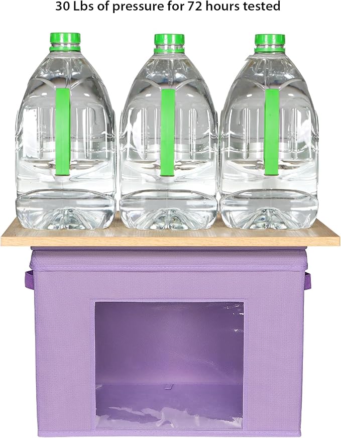 Univivi Foldable Fabric Storage Boxes Large Storage Bins - Image 3