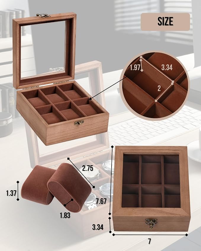 Watch Box, Watch Case for Men Women - Image 6