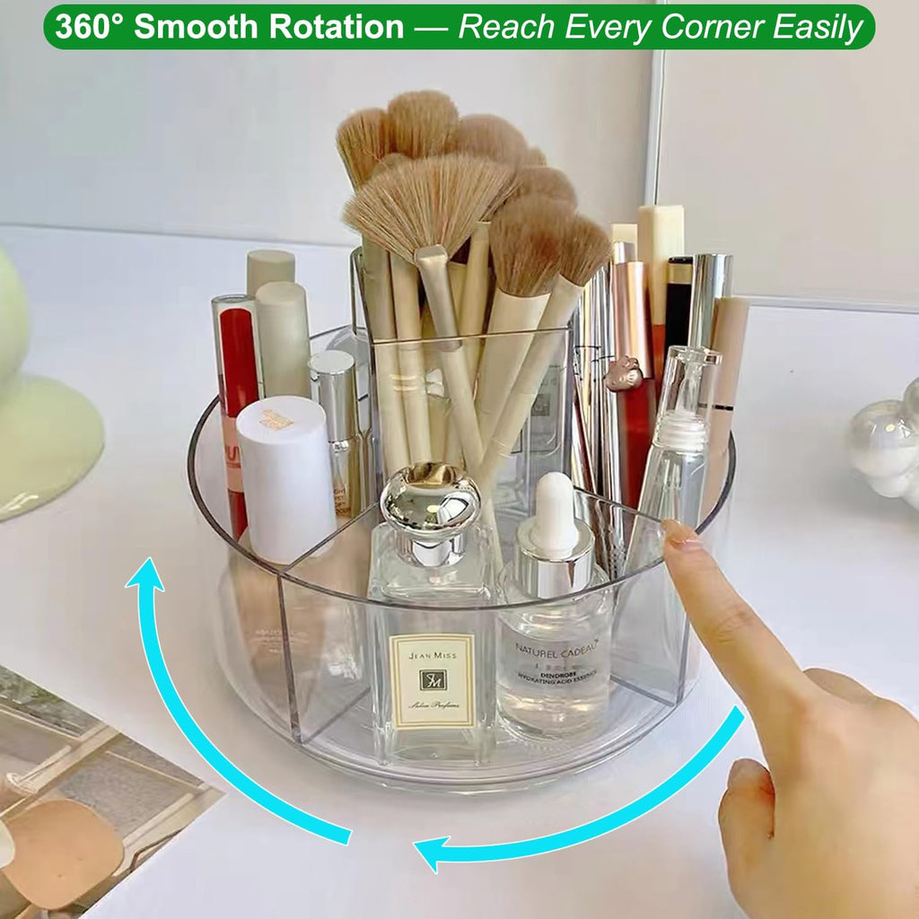 Taiuloo 360 Rotating Makeup Organizer, Lazy Susan Cosmetics Storage
