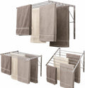 Wall Mounted Clothes Drying Rack, 22" Wide