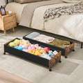Under Bed Storage with Wheels, XXXXL Larger Under Bed Drawers On Wheels by FOUCSSOMEI