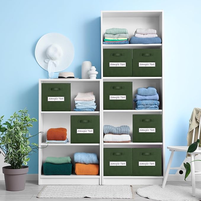 artsdi 11x11 storage cube bins Foldable Fabric storage cubes - Image 6
