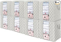 WISELIFE Storage Bags 8 Pack/100L Large Blanket Clothes Organization and by WiseLife