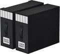 2 Pack Bed Sheet Closet Organizers and Storage, Sturdy Foldable Storage by StorageTastic