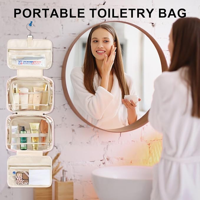TOPEAST Hanging Toiletry Bag for Women - Image 6