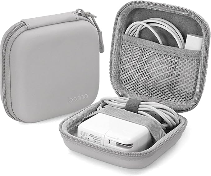 Charger Case for Macbook, Portable Tech Electronic Organizer Bag, Travel by Linpr
