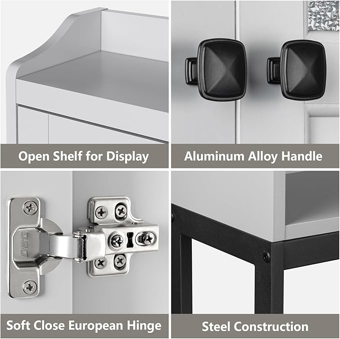 Over The Toilet Storage Cabinet, Bathroom Organizer Over Toilet - Image 3