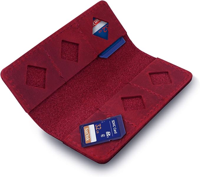 MegaGear Leather SD Card Holder by MegaGear